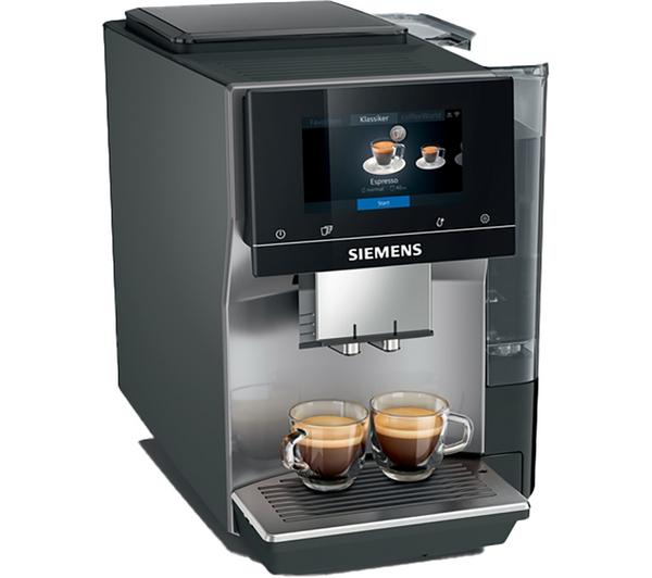 Siemens EQ700 Fully Automatic Espresso and Coffee Machine in Premium Graphite Finish