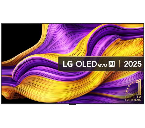 LG G5 77 Inch OLED evo 4K HDR Smart TV with Wall Mount (2025 Model)
