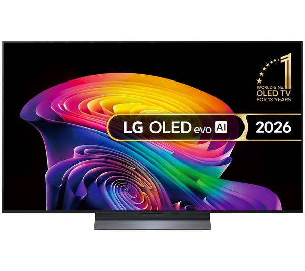 LG C6 Series 55 Inch OLED 4K 165Hz AI Smart TV (2026 Model)