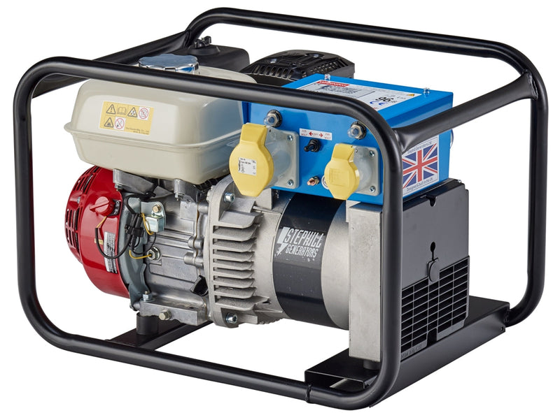 Stephill Hiremax 3400HM4S Petrol Generator 3.4kVA / 2.7kW – Site Generator