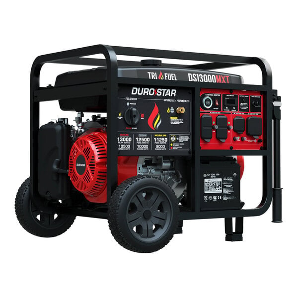 13000W Heavy-Duty Portable Generator DS13000MXT with Dual Fuel Capability