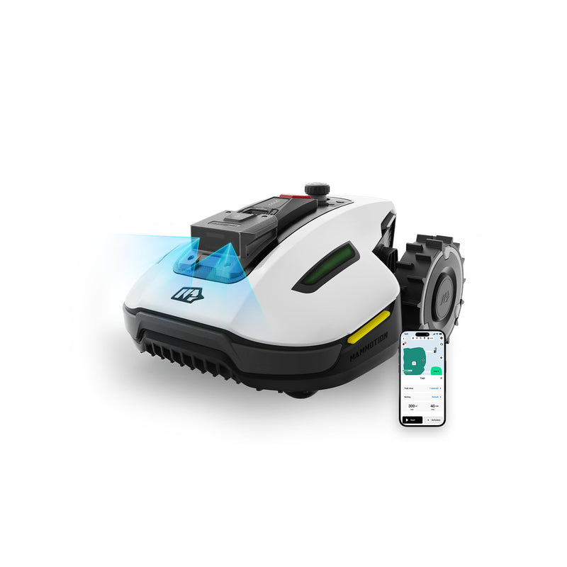 Mammotion YUKA mini 500 Robot Lawn Mower Wire-Free – 3D AI Vision, up to 500 m², 45% Slopes