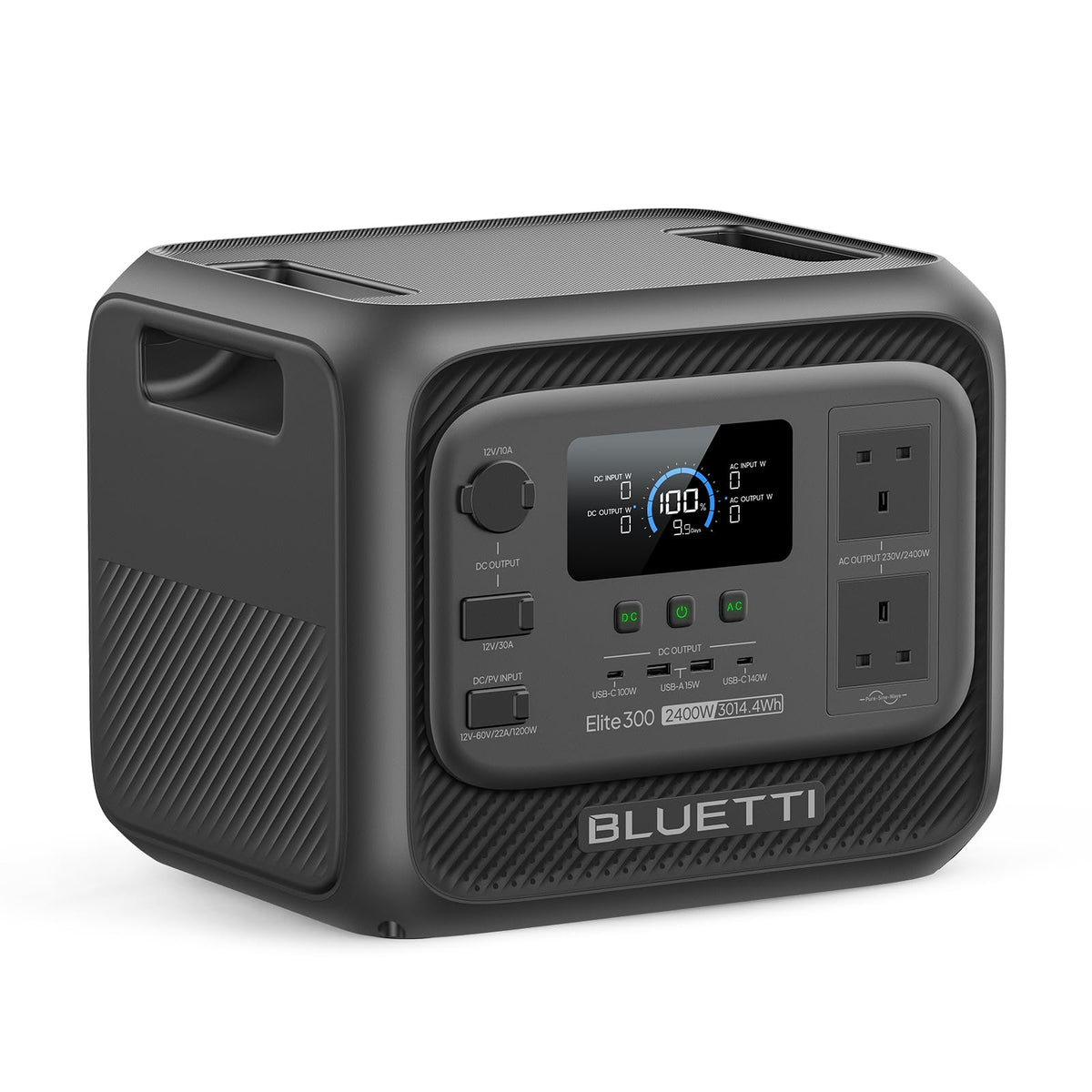 Portable Power Station 3014Wh LiFePO4 – Solar Generator for Home Backup & Camping, 230V