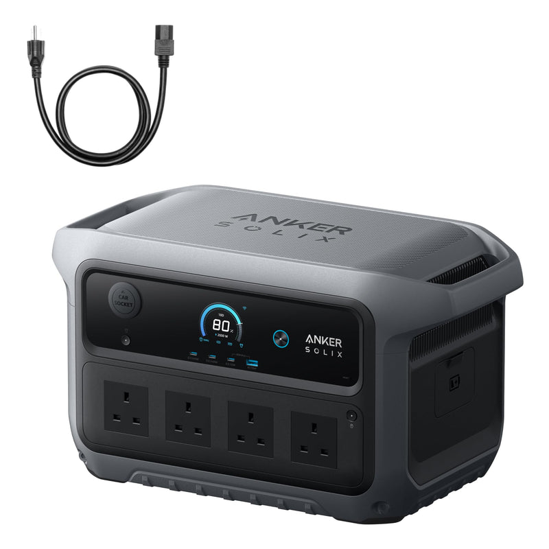 Anker SOLIX C2000 Gen 2 Portable Power Station 2048Wh 2400W – LiFePO4 Solar Generator