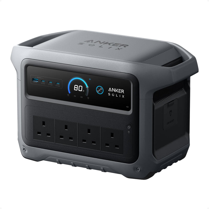 Portable Power Station 1024Wh 2000W – Solar Generator with UPS for Home Backup & Camping