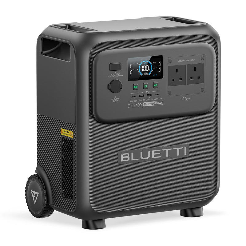 Portable Power Station 3840Wh LiFePO4 – Solar Generator for Home Backup & Camping, 230V