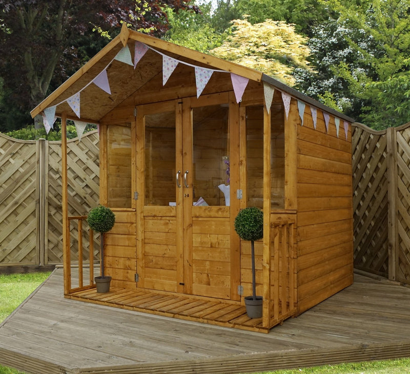 Premium Wooden Summerhouse and Log Cabin Shed