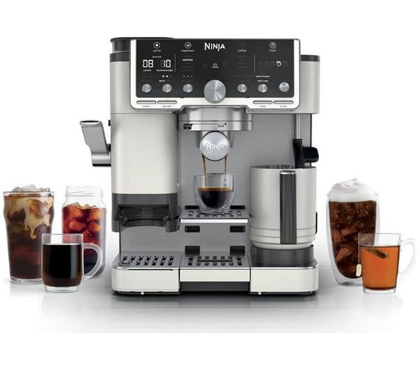 Ninja Luxe Café Pro White Finish Bean To Cup Coffee Machine