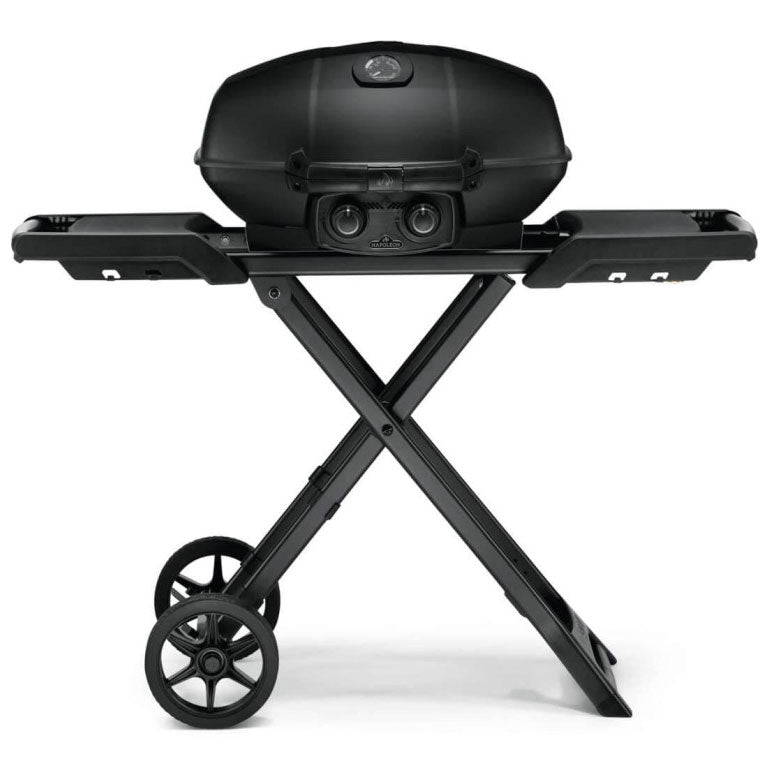Napoleon Phantom TravelQ Pro 285 Portable Gas BBQ with Scissor Cart – Matte Black