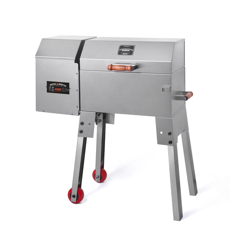 Pitts & Spitts Rendezvous Portable Pellet Grill – Travel Wood Pellet Smoker