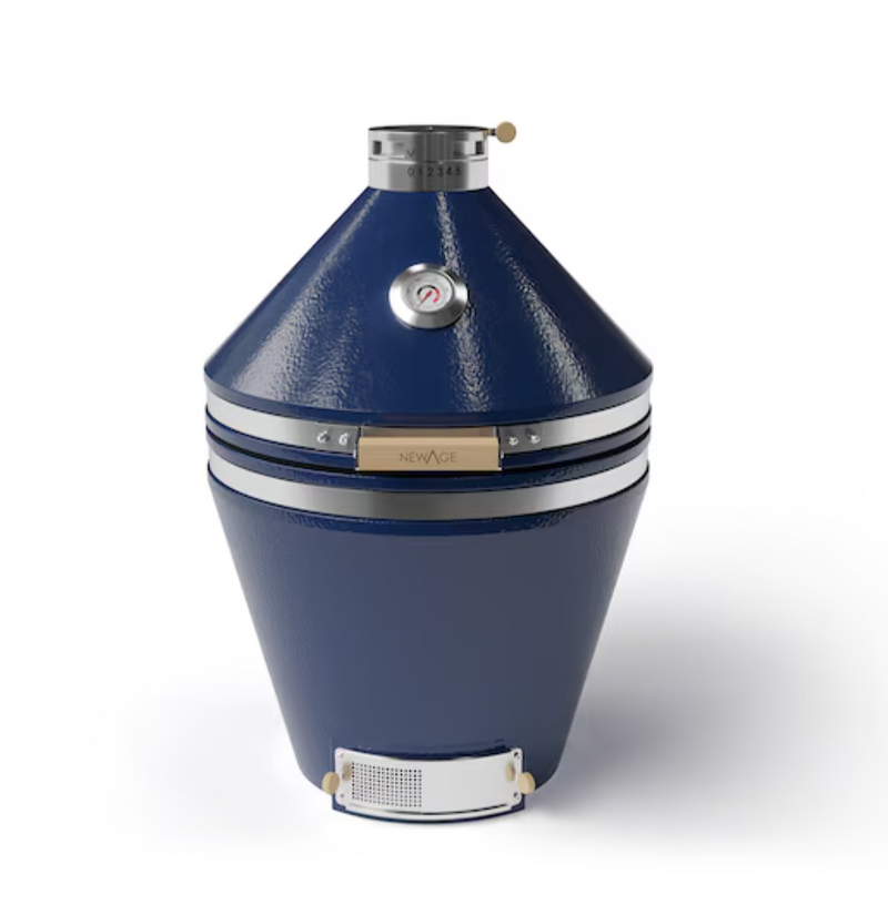 NewAge Outdoor Kitchen Kamado Pro 22-inch Ceramic Grill and Smoker