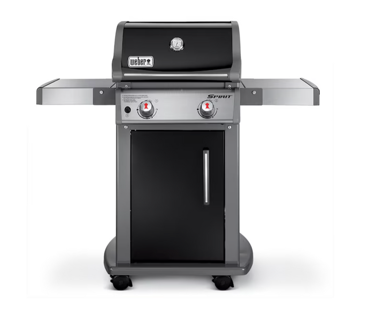 Weber Spirit E-210 Gas BBQ, 2-Burner Liquid Propane – Black