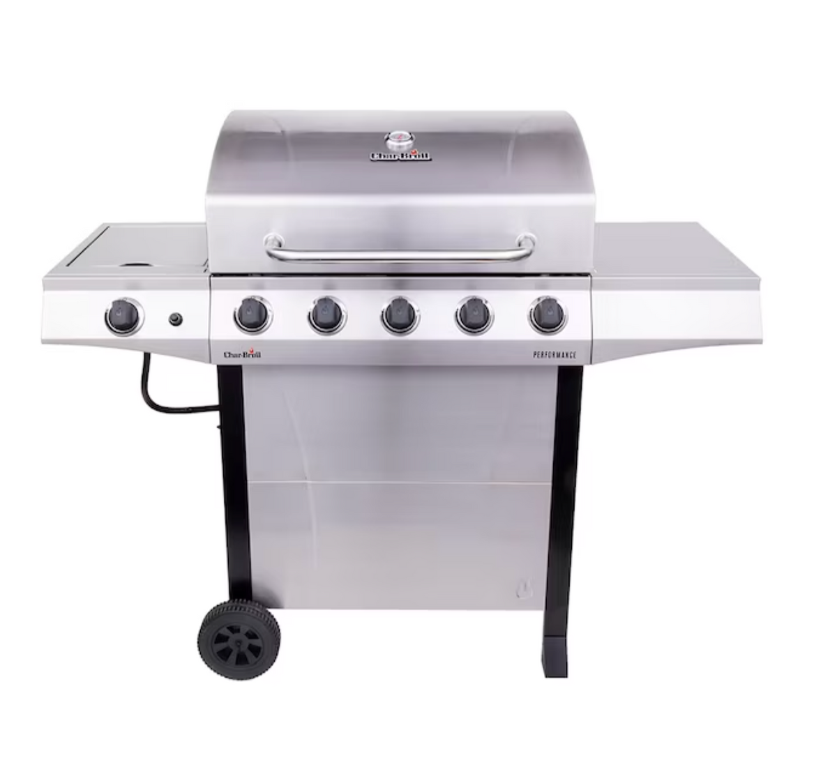 Char-Broil Performance Series 5-Burner Gas BBQ – Liquid Propane, Silver