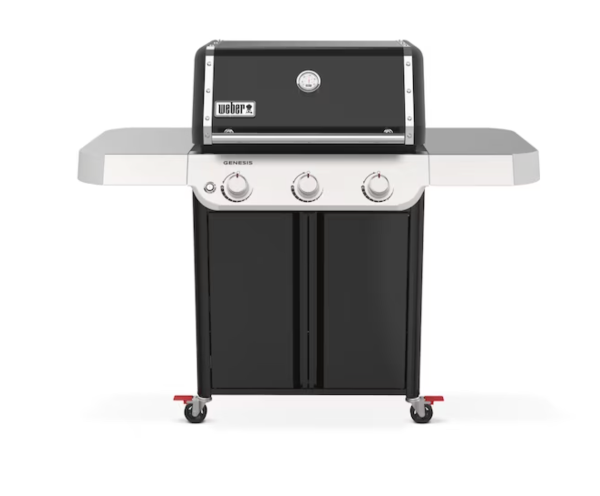 Weber Genesis E-315 3-Burner Black Liquid Propane Gas Grill