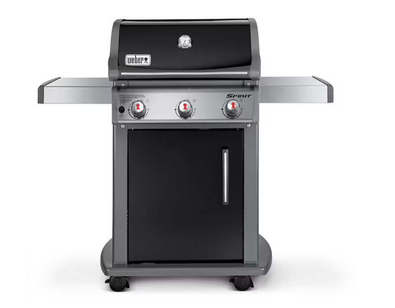 Weber Spirit E-310 Gas BBQ, 3-Burner Liquid Propane – Black