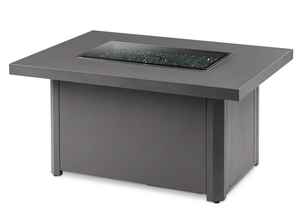 The Outdoor GreatRoom Company CAD-1224x Caden Chat Height Gas Fire Pit Table with Premium Burner