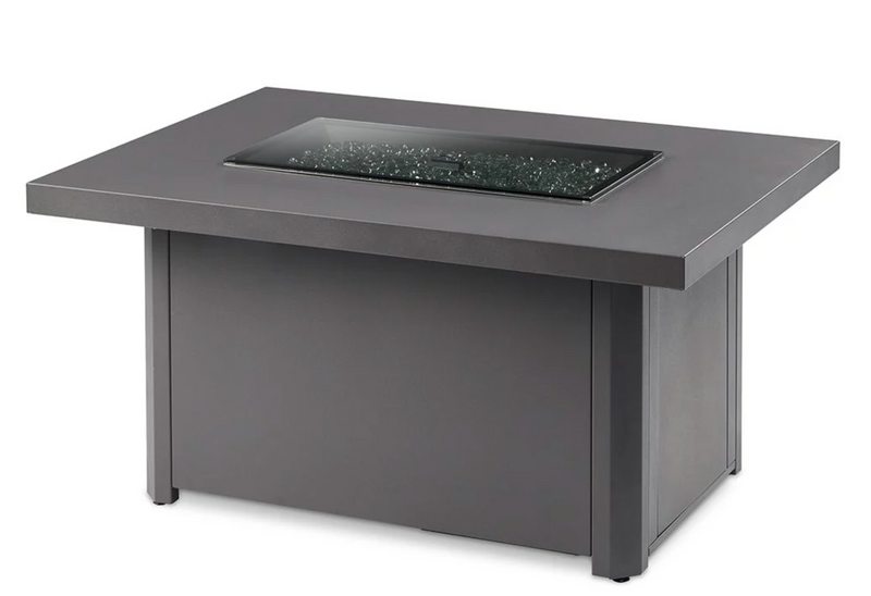 The Outdoor GreatRoom Company CAD-1224x Caden Chat Height Gas Fire Pit Table with Premium Burner