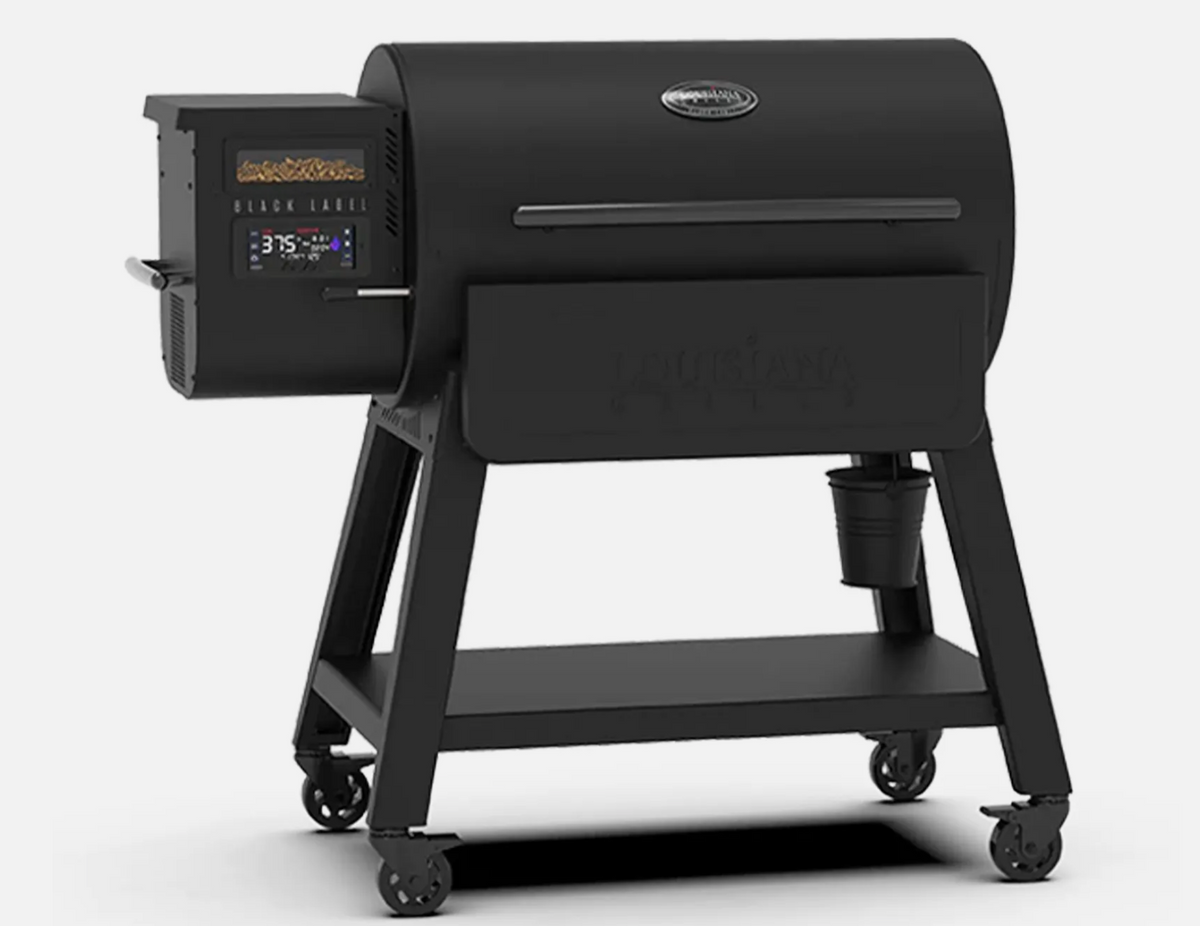 Louisiana Grills 1000 Black Label Series Pellet Grill with Wi-Fi – Wood Pellet Smoker BBQ