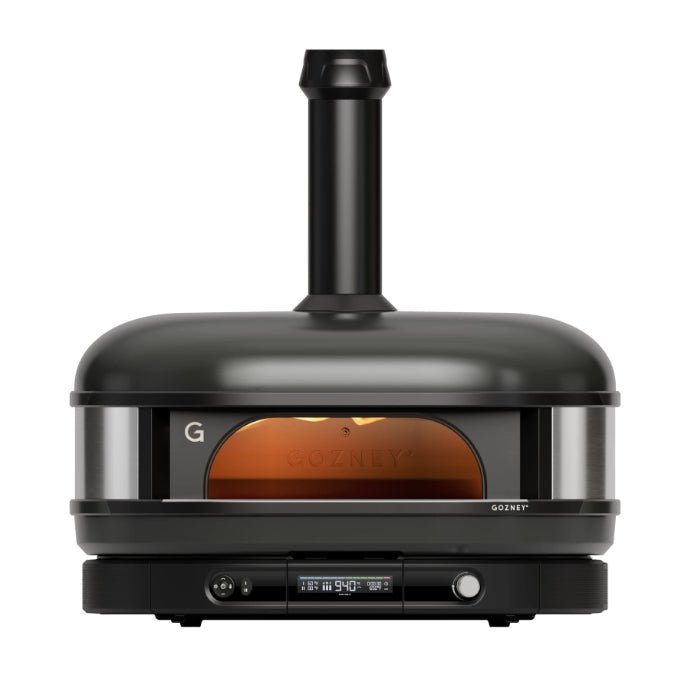 Gozney Dome XL Gen 2 Multi-Fuel Pizza Oven – Wood & Gas Outdoor Pizza Oven, Off Black