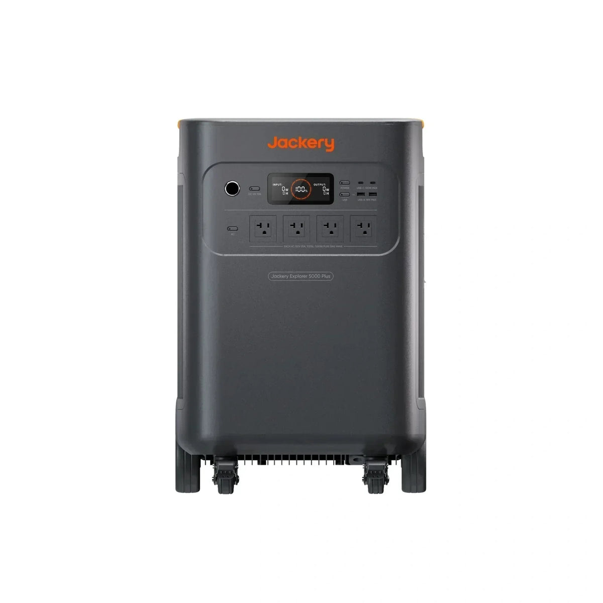Jackery Explorer 5000 Plus 5040Wh Portable Solar Generator for Home Backup and Outdoor Use