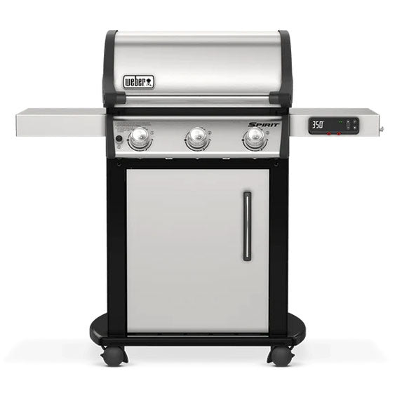 Weber Spirit SX-315 Smart Gas BBQ, 3-Burner – Stainless Steel