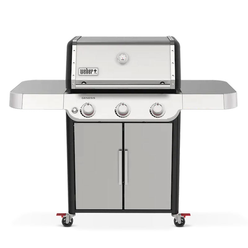 Weber Genesis S-315 Gas BBQ, 3-Burner – Stainless Steel
