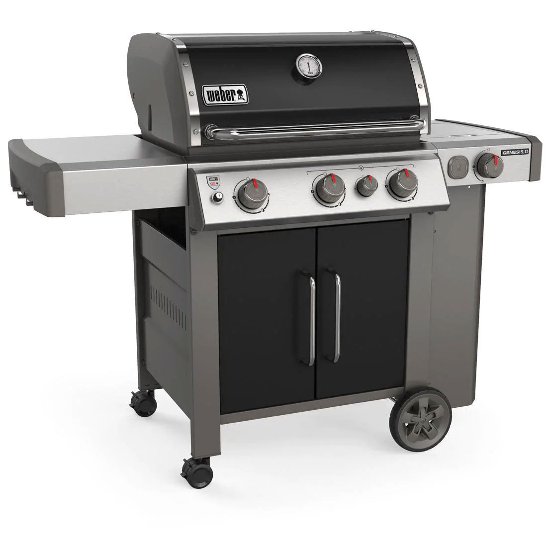 Weber GENESIS E-335 3-Burner Natural Gas Grill with Side Burner and Sear Station